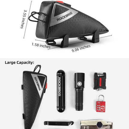 1032 Frame bag 0.5 L for road bike, MTB and triathlon