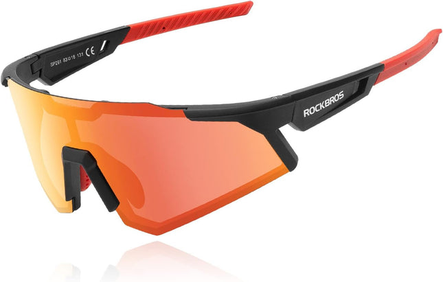 1102Lunettes vélo polarisées HD monture TR90
