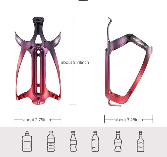 Porte-Bidon de Vélo Universel ROCKBROS - Rouge