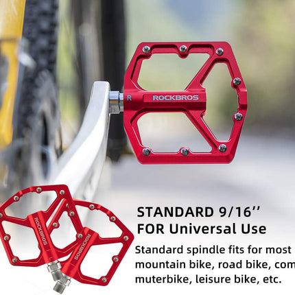 271 Pedali per bicicletta piatti in alluminio