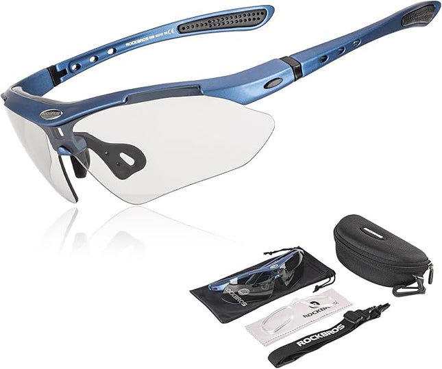 2-in-1 Sports Glasses Photochromic & Polarized