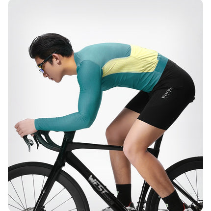 Camisola de ciclismo respirável de manga comprida WEST BIKING