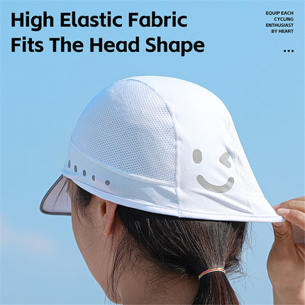 401Casquette été soie glacée respirante WEST BIKING YP0201426 - Noir