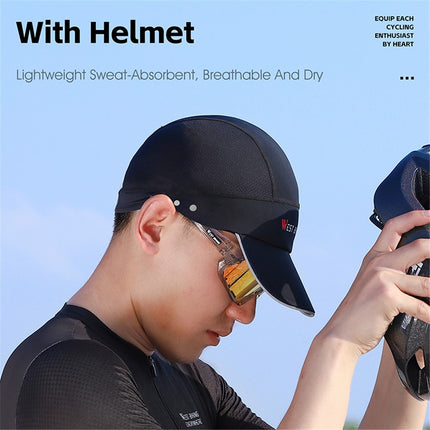 244Casquette été soie glacée respirante WEST BIKING YP0201426 - Blanc