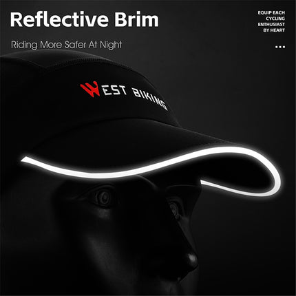 244Casquette été soie glacée respirante WEST BIKING YP0201426 - Blanc