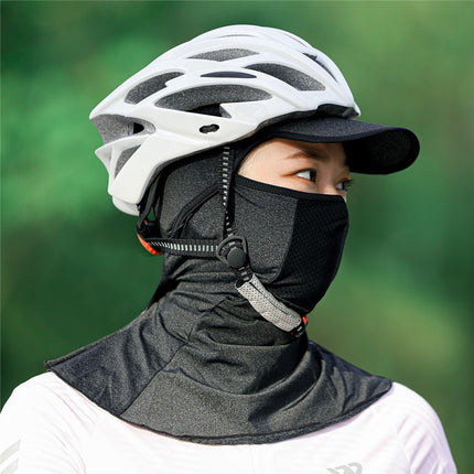 Cagoule vélo respirante avec visière anti-UV WEST BIKING