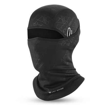 Cagoule vélo hiver respirante lunettes WEST BIKING