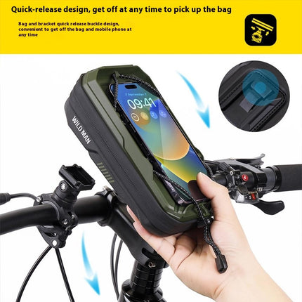 1958Sacoche de guidon rigide 0.6L à dégagement rapide