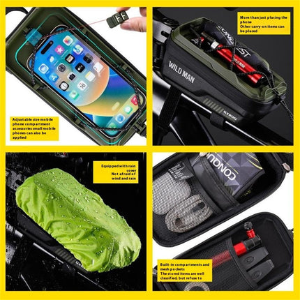 1963 Borsa rigida da telaio 1L per telefono