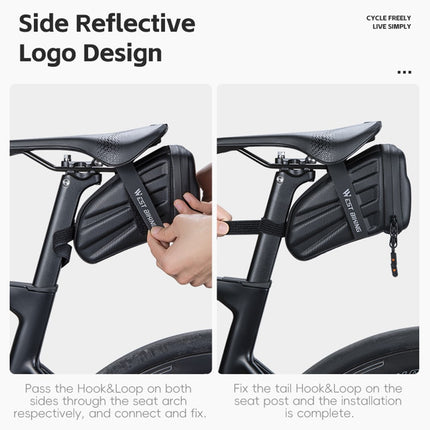 2060 Bolsa rígida de sillín 1.8L