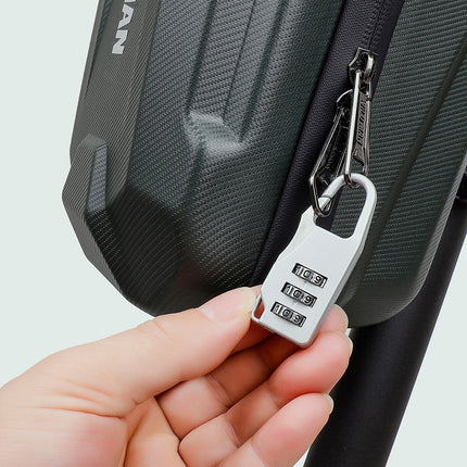 2127Sacoche de guidon rigide EVA 1L pour trottinette électrique et vélo pliant