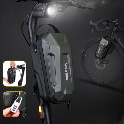 2099Sacoche de guidon rigide EVA 2.8L pour trottinette électrique et vélo pliant