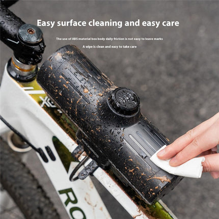 2130Bolsa de cuadro para bicicleta rígida antirrobo con candado de combinación