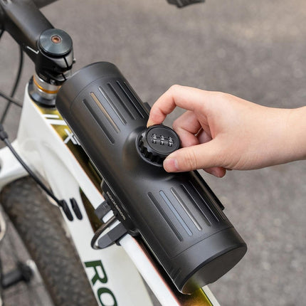 2130Bolsa de cuadro para bicicleta rígida antirrobo con candado de combinación