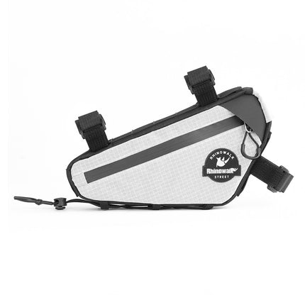 2152 Waterproof road bike triangle frame bag with hidden cable port