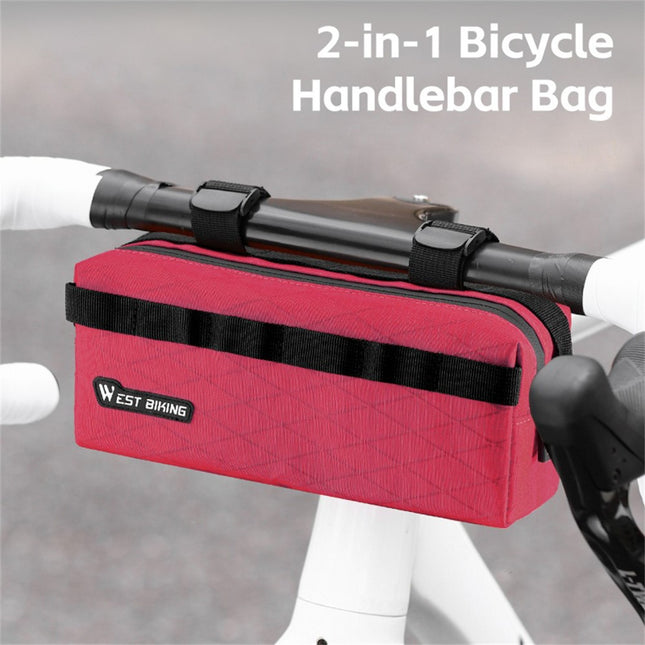 1951Sacoche de guidon vélo 2L pour VTT et route