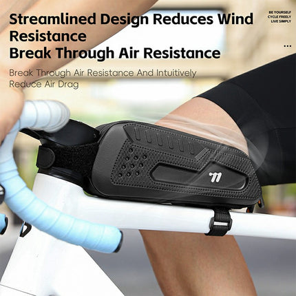 2079 Borsa da telaio rigida EVA tubo superiore bici da corsa e MTB