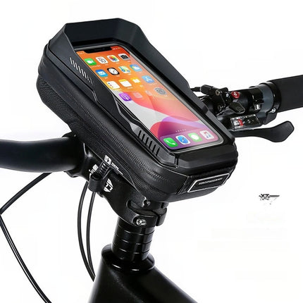 Sacoche de guidon vélo étanche avec porte-téléphone tactile WILD MAN