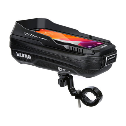 Sacoche de guidon vélo avec porte-téléphone WILD MAN
