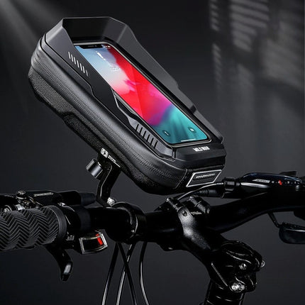 Sacoche de guidon vélo avec porte-téléphone WILD MAN