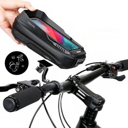 Sacoche de guidon vélo avec porte-téléphone WILD MAN