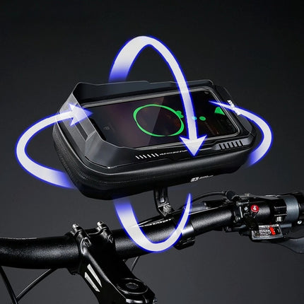 Sacoche de guidon vélo avec porte-téléphone WILD MAN