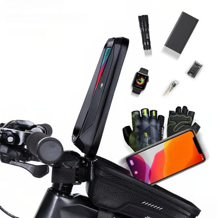 Sacoche de cadre pour vélo avec porte-téléphone tactile WILD MAN