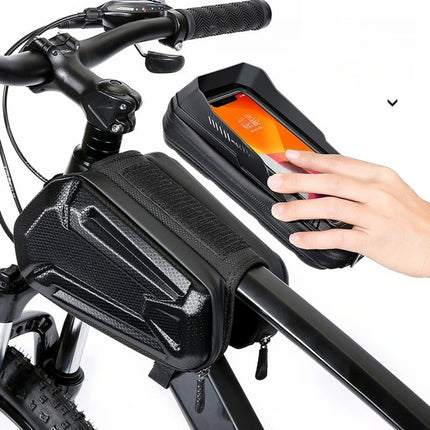 Taška na rám bicykla s dotykovým držiakom telefónu WILD MAN