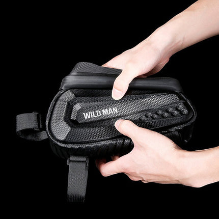 Sacoche de cadre de vélo avec porte téléphone tactile WILD MAN
