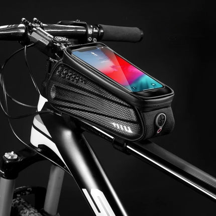 Geantă de cadru pentru bicicletă cu suport pentru telefon WILD MAN