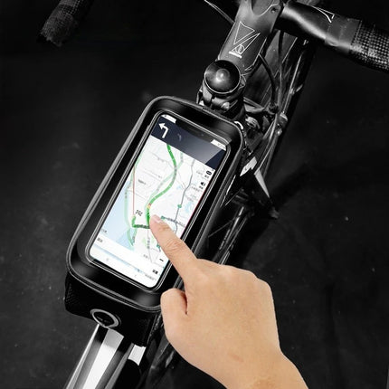 Geantă de cadru pentru bicicletă cu suport pentru telefon WILD MAN