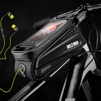 Geantă de cadru pentru bicicletă cu suport pentru telefon WILD MAN