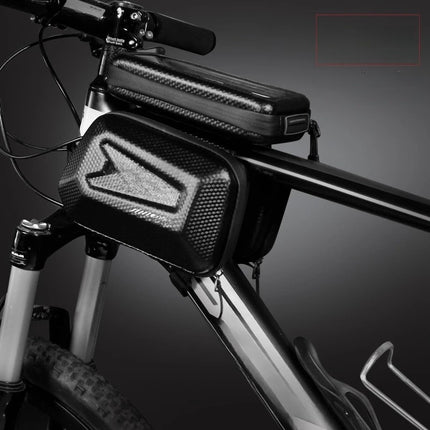 Bolsa de quadro para bicicleta com suporte para telemóvel WILD MAN