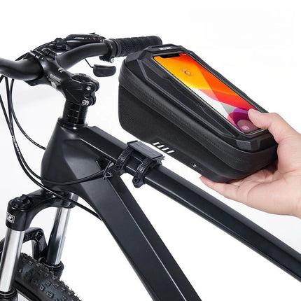 Sacoche de cadre vélo avec porte-téléphone tactile étanche WILD MAN