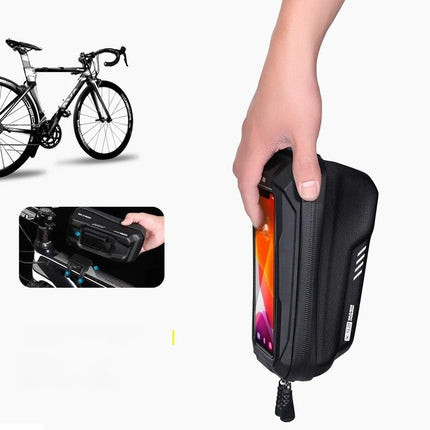 Sacoche de cadre vélo avec porte-téléphone tactile étanche WILD MAN