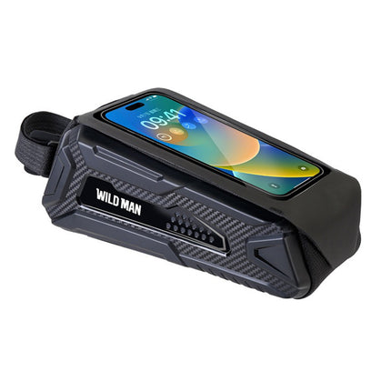 Sacoche de cadre vélo avec porte-téléphone tactile WILD MAN M90