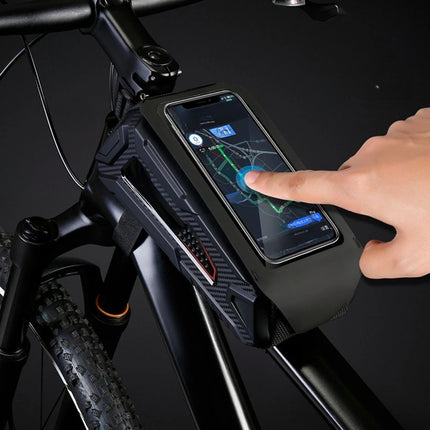 Sacoche de cadre vélo avec porte-téléphone tactile WILD MAN M90