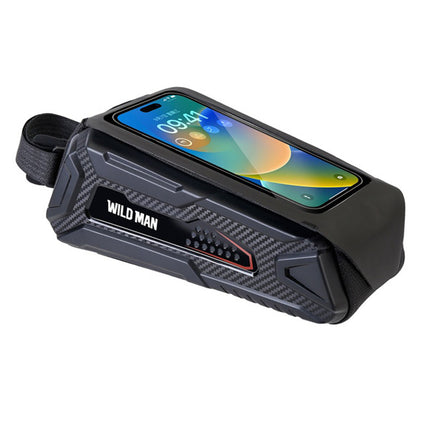 Sacoche de cadre vélo avec porte-téléphone tactile WILD MAN M90