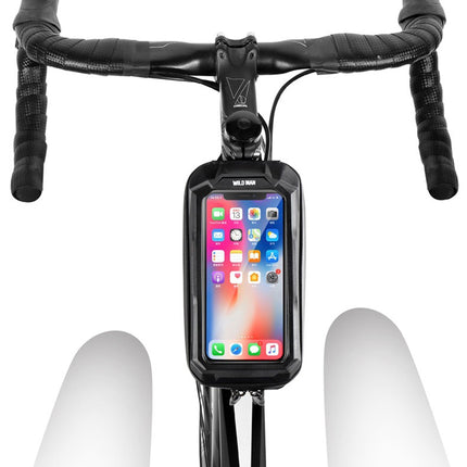 Sacoche pour cadre de vélo avec porte-téléphone étanche WILD MAN