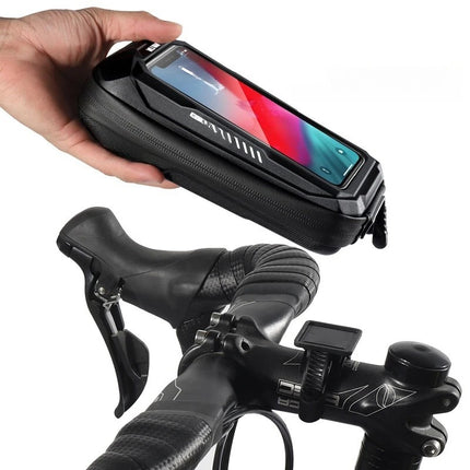 Sacoche de guidon vélo avec porte téléphone tactile WILD MAN