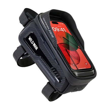 Sacoche de cadre vélo avec porte-téléphone tactile WILD MAN M20