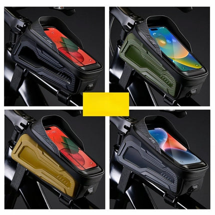 Sacoche de cadre vélo avec porte-téléphone tactile WILD MAN M20