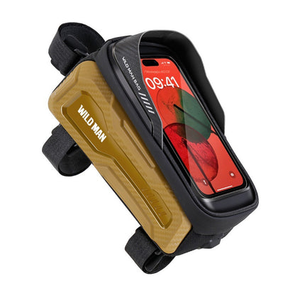 Sacoche de cadre vélo avec porte-téléphone tactile WILD MAN M20