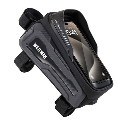 Sacoche de cadre vélo avec porte-téléphone tactile WILD MAN M20
