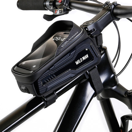 Sacoche de cadre vélo avec porte-téléphone tactile WILD MAN M20