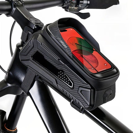 Sacoche de cadre vélo avec porte-téléphone tactile WILD MAN M30