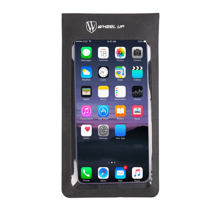 2086Sacoche de guidon vélo étanche avec pochette téléphone tactile