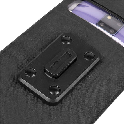 2086Sacoche de guidon vélo étanche avec pochette téléphone tactile