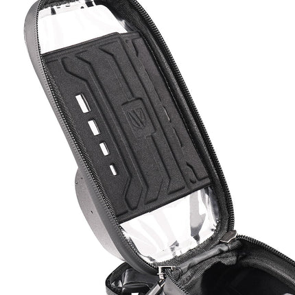 2055 Waterproof bike frame bag with 7'' touchscreen for smartphone