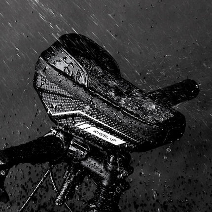 2075 Borsa da telaio per bici impermeabile con tasca per telefono touch screen